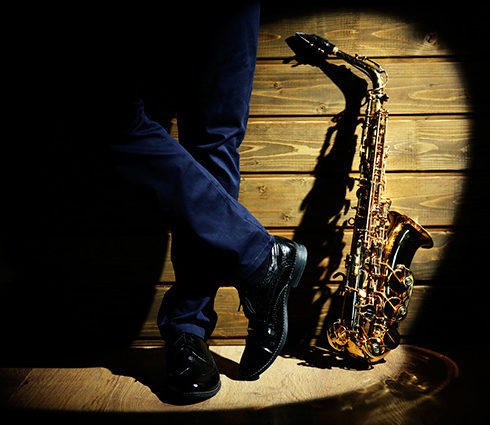 Explore the colors of saxophone