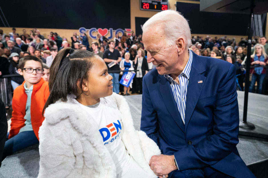 Biden, a candidate in favor of racial equality