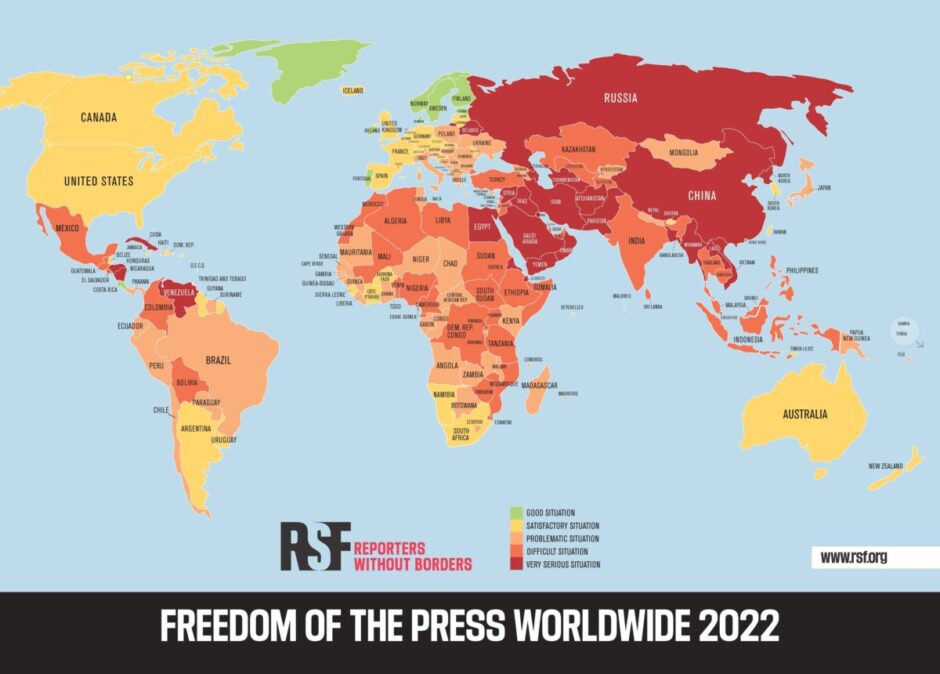 World index press freedom