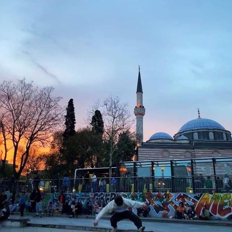  Istanbul, travelling in the Balkans, Beşiktaş