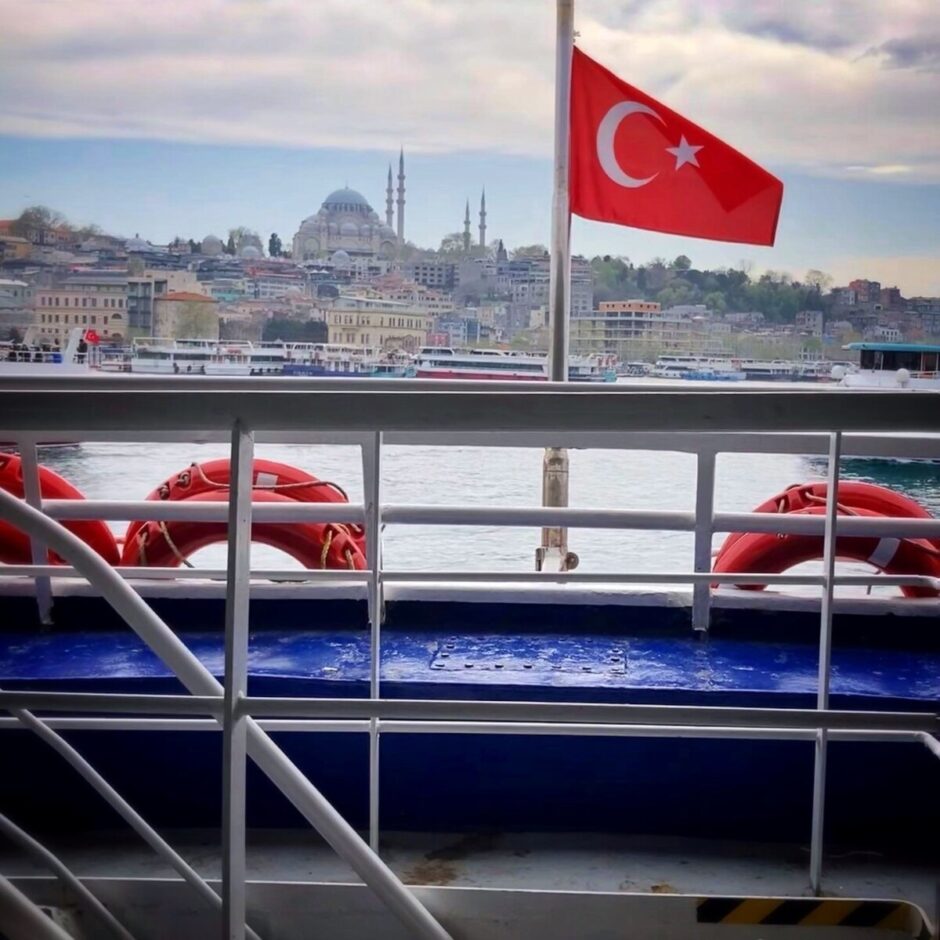  Istanbul, travelling in the Balkans, Ferry