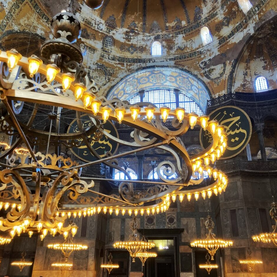  Istanbul, travelling in the Balkans, Hagia Sophia